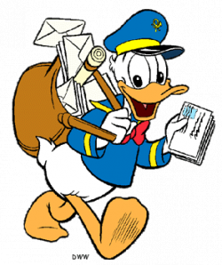 clip art people mail man - Google Search | Donald & Daisy ...