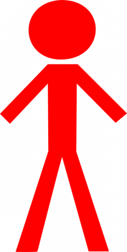 Red Person Clipart