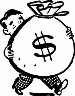 Bag Of Money Clip Art at Clker.com - vector clip art online, royalty ...