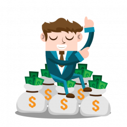 Business Man With Money, Business, People, Man PNG and Vector for ...