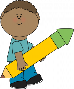 Pencil Clip Art - Kids Pencil Images