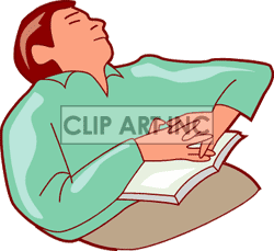 Guy Sleeping Clipart