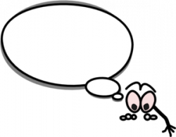 Speech Bubble With Person Pointing Down Clip Art at Clker.com ...