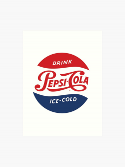 Vintage Pepsi Logo | Art Print