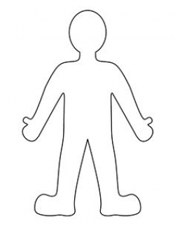 Person Template Clipart