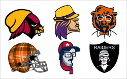 If NFL Logos Were Hipsters – Adweek