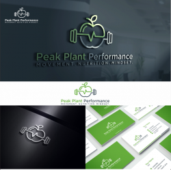 Plant based personal trainer needs a modern approach | Logo ...