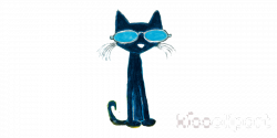 Pete The Cat With Glasses Clipart T-shirt Transparent Png ...
