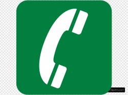 Phone Green Clip art, Icon and SVG - SVG Clipart