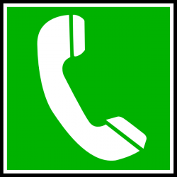 Green Telephone Clip Art at Clker.com - vector clip art ...