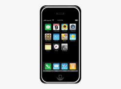 Iphone Cell Phone Clipart Free Clipart Images - Cell Phone ...