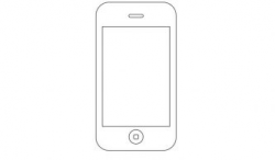 Iphone cell phone clipart jpg - Cliparting.com