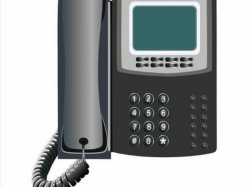 Phone Clipart office phone 1 - 300 X 218 Free Clip Art stock ...