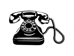 Old fashioned telephone clipart 2 » Clipart Portal