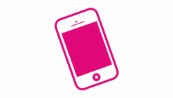 Download for free 10 PNG Mobile phone icon pink top images ...