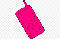 Phone Cartoon clipart - Pink, Technology, Product ...