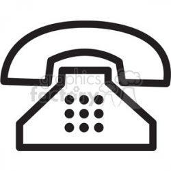 retro phone icon . Royalty-free icon # 398324