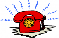 Telephone vector and ringing phone clipart favorite ...