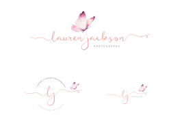 Photography Logo, Watermark with butterly by Nadia Carl on ...