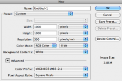 High Resolution Logo in Photoshop CS5