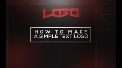 Tutorial: How To Make A Simple Text Logo Using Photoshop!