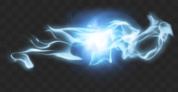 PNG, Blue flashes, blue light effects on a transparent ...