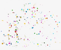 Confetti Overlays Png Banner Black And White Library ...