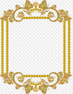 Updated, 20 PNG, Golden frames with transparent background