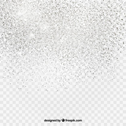 Transparent background of silver glitter Free Vector in 2019 ...