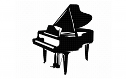 grand piano svg, dxf, png, eps, cricut, silhouette, cut file ...