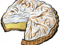 HD Dessert Clipart Egg Pie - Cream Pie Clip Art Transparent ...