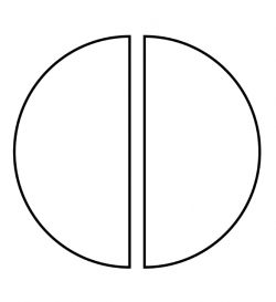 Two Halves of a Fraction Pie | ClipArt ETC