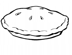 Best Pie Clipart Black And White #14387 - Clipartion.com