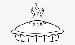 Drawn Pie Whipped Cream Clipart - Apple Pie Clip Art Black ...