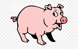 Pig Clipart Pork - Clip Art Image Of Pig - Png Download (#1914190 ...