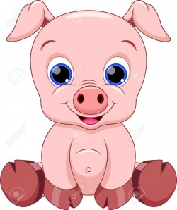 Baby pig clipart 5 » Clipart Portal