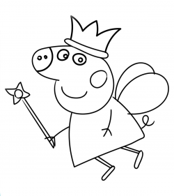 Top 35 Free Printable Peppa Pig Coloring Pages Online