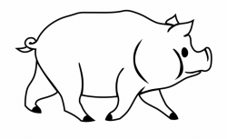 Download for free 10 PNG Pig clipart black and white drawing ...