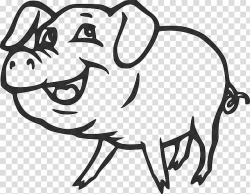 Large White pig , 3 pigs transparent background PNG clipart ...
