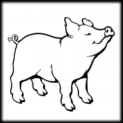Wilbur and Charlotte Coloring Page New Pig Clipart Clipart ...