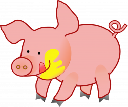 Pig clip art cartoon free clipart images - Clipartix