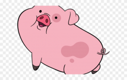 Pig Clipart Kawaii - Dibujos De Pato Gravity Falls - Png Download ...