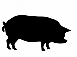 Free Pig Silhouette, Download Free Clip Art, Free Clip Art on ...