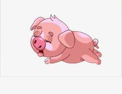 Eyes Closed With Sleeping Piglets, Eyes Clipart, Pink, Eyes Closed ...