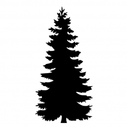 59+ Pine Tree Silhouette Clip Art | ClipartLook