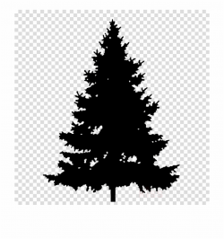 Pine Tree Clipart Pine Clip Art - Green Pine Tree Silhouette ...