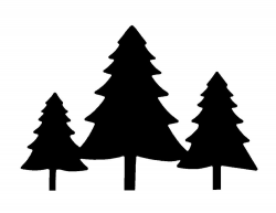 Free Tall Pine Tree Silhouette, Download Free Clip Art, Free ...