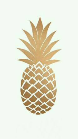 Drawn Pineapple aesthetic 3 - 610 X 1082 Free Clip Art stock ...