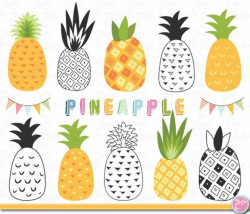 PINEAPPLE Clip Art \