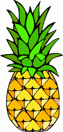 Pineapple clipart black and white free clipart 2 | evs | Pineapple ...